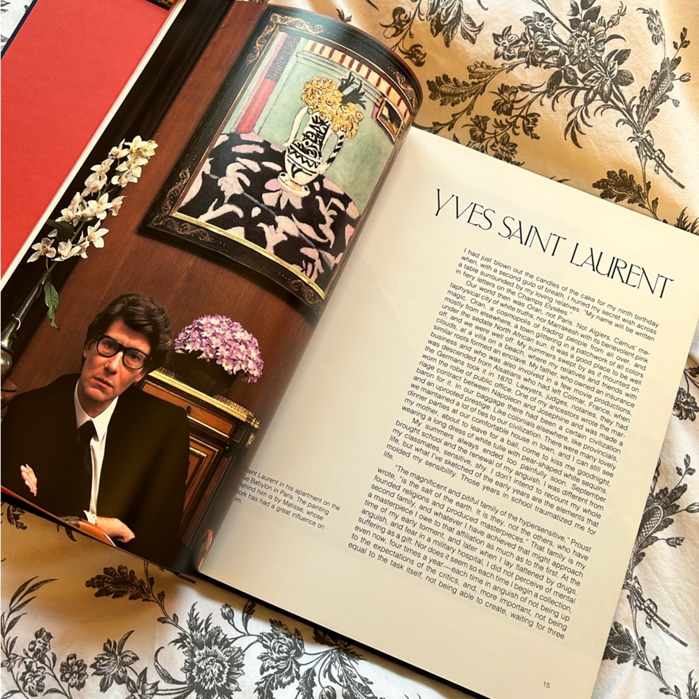 Yves Saint Laurent Met Exhibition 1983 - Coffee Table Book
